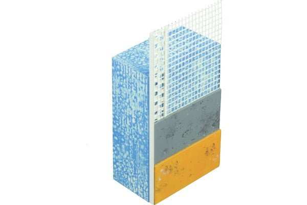 Perfil Acabamento e Terminação - PVC e Rede Fibra de Vidro