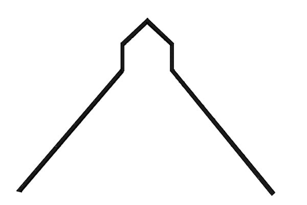 Perfil canto em rede galvanizada