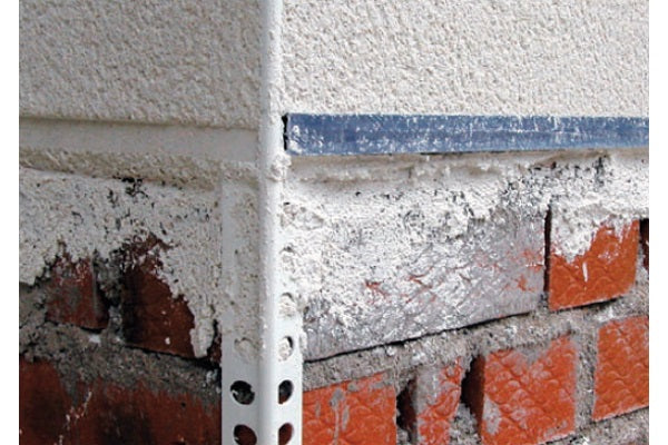 Perfil Reboco e Monomassa em PVC