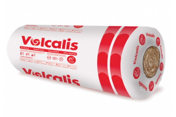 Lã Mineral - rolo com papel - Volcalis Easy