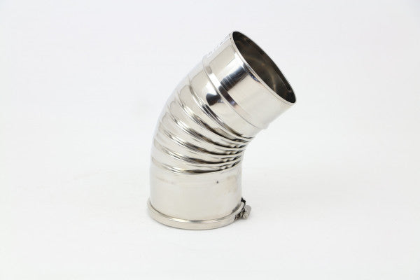 Curva frisada 45º - Inox