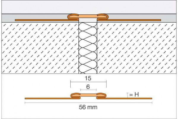 Dilatação baixa espessura Dilex-EKSB