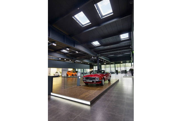 Cúpula / Clarabóia retangular Skylux