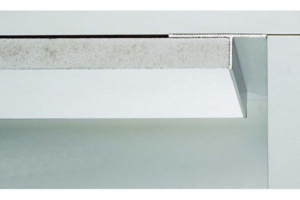 Perfil Alheta T - PVC Branco