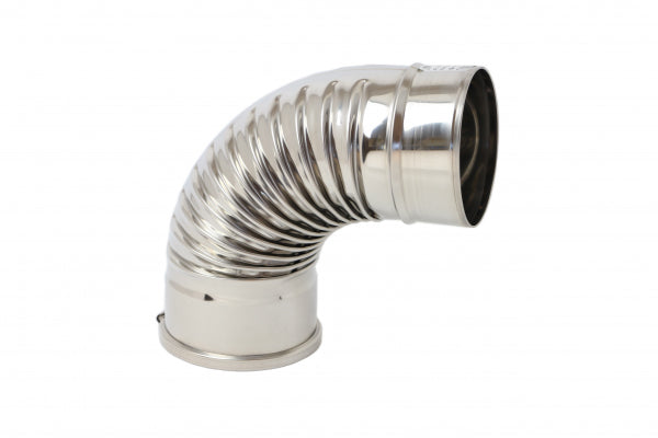 Curva frisada 90º - Inox