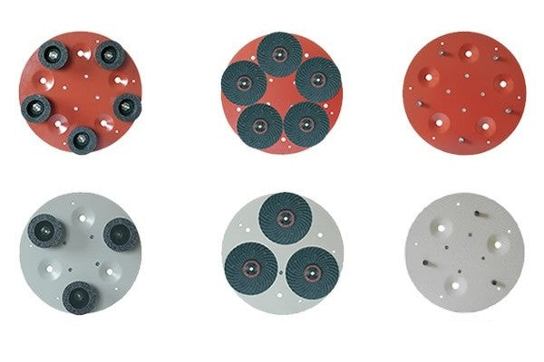 Base para utensílios abrasivos diversos