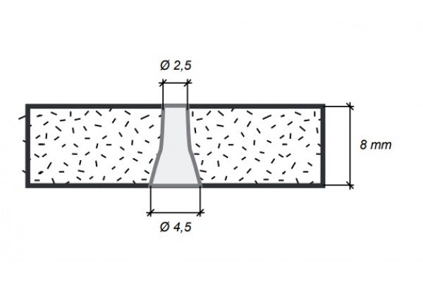 Teto em gesso perfurado - 2.16m2