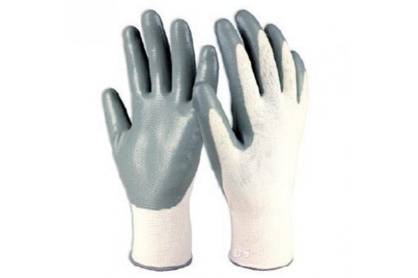 Luva nitrile com nylon