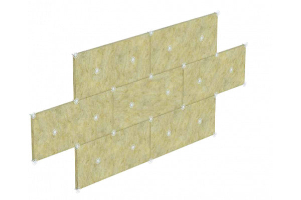 bucha plástica - placas isolamento com prego de plástico