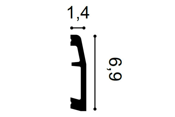 Rodapé SX125 - ORAC