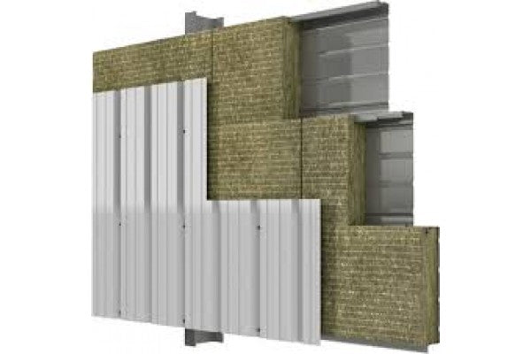 Lã de Rocha Rockwool - Rockbardage - 50kg/m3