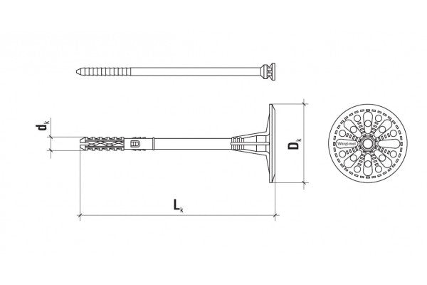 Bucha para isolamentos de fixação mecânica - LTX10 - 200 unid.