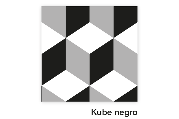 Azuleijo So Chick Negro 15x15 - Grosfillex - 35 unidades