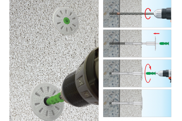 Bucha para isolamentos de de aparafusar - WKTHERM S8