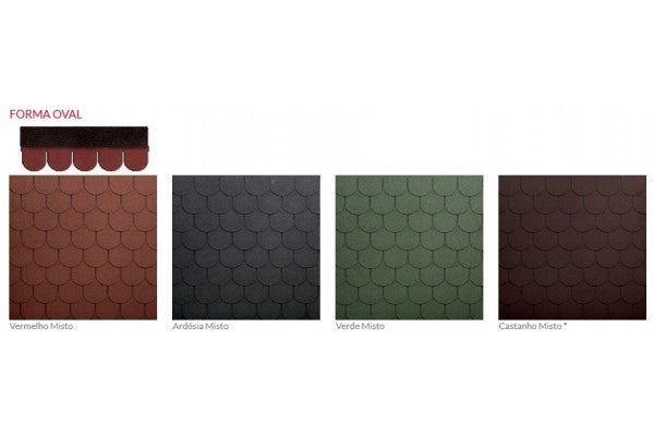 Telha asfáltica Barboline Classic