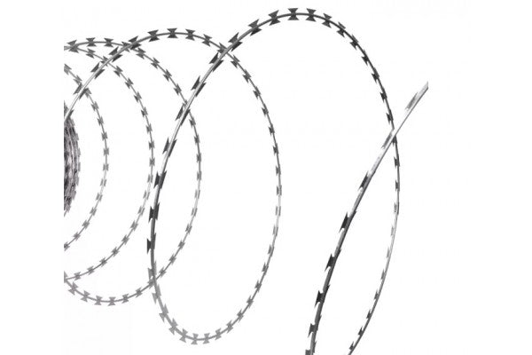 Arame farpado galvanizado concertina