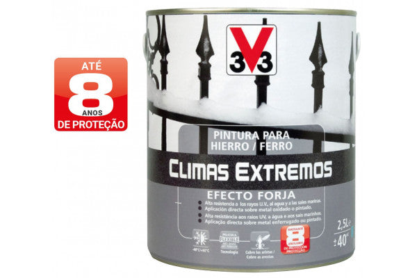 Pintura para ferro aspeto forjado - V33