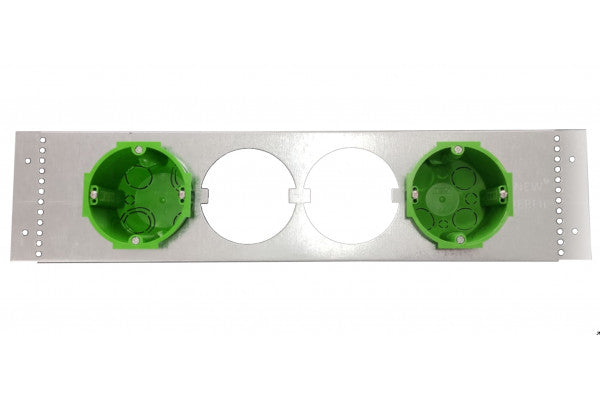 Suporte para caixas de aparelhagem eléctrica em gesso cartonado - 10 unidades