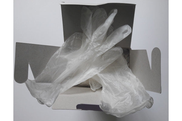 Luvas descartável fina