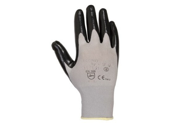 Luva nitrile com nylon