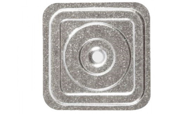 Anilha de fixação galvanizada quadrada