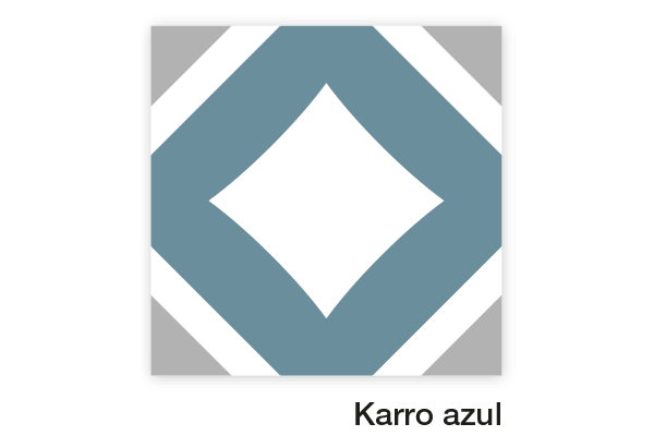 Azuleijo So Chick Azul - Grosfillex