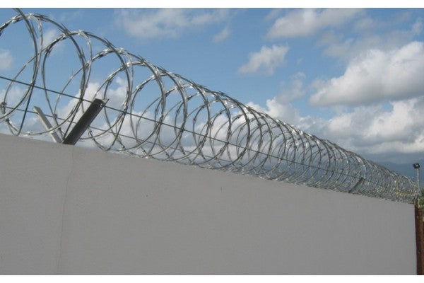 Arame farpado galvanizado concertina