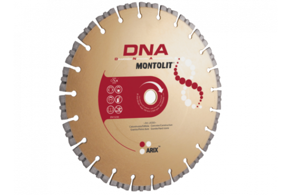 Disco diamante segmentos LX para máquina de corte água - DNA EVO3