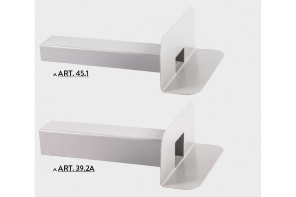 Gárgula angular 90º em pvc