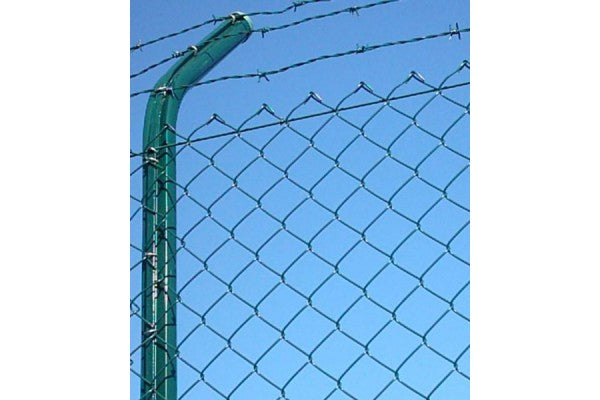 Arame farpado galvanizado - Verde