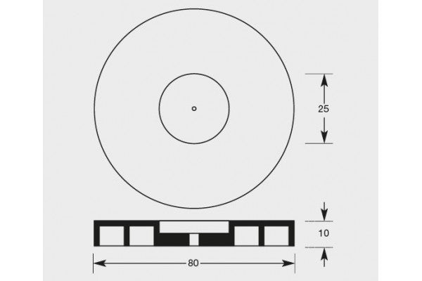 Disco de fixação em PVC ou TPO