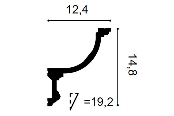 Sanca iluminação Orac C901