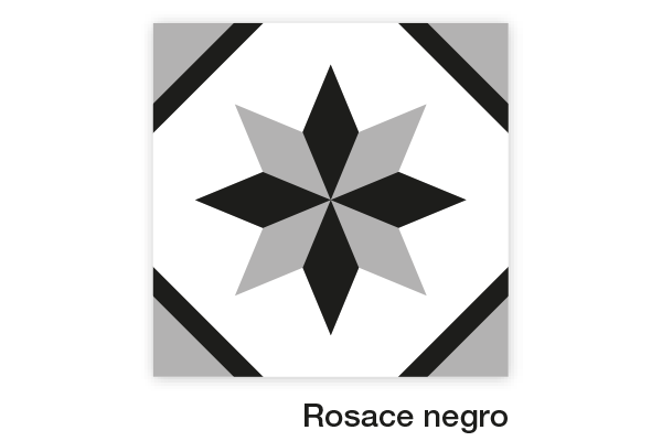 Azuleijo So Chick Negro 15x15 - Grosfillex - 35 unidades