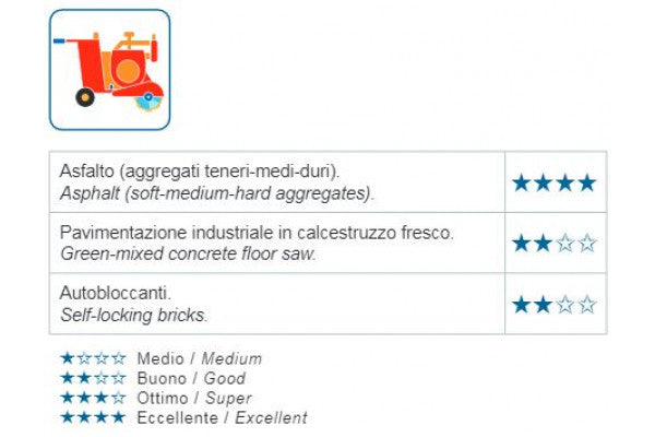 Disco diamante segmentos SXA - DNA EVO3