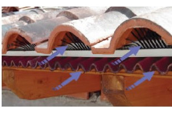 Pente ventilador em pvc - Strip
