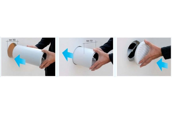 Redutor Acústico Helix 43 para ventilação