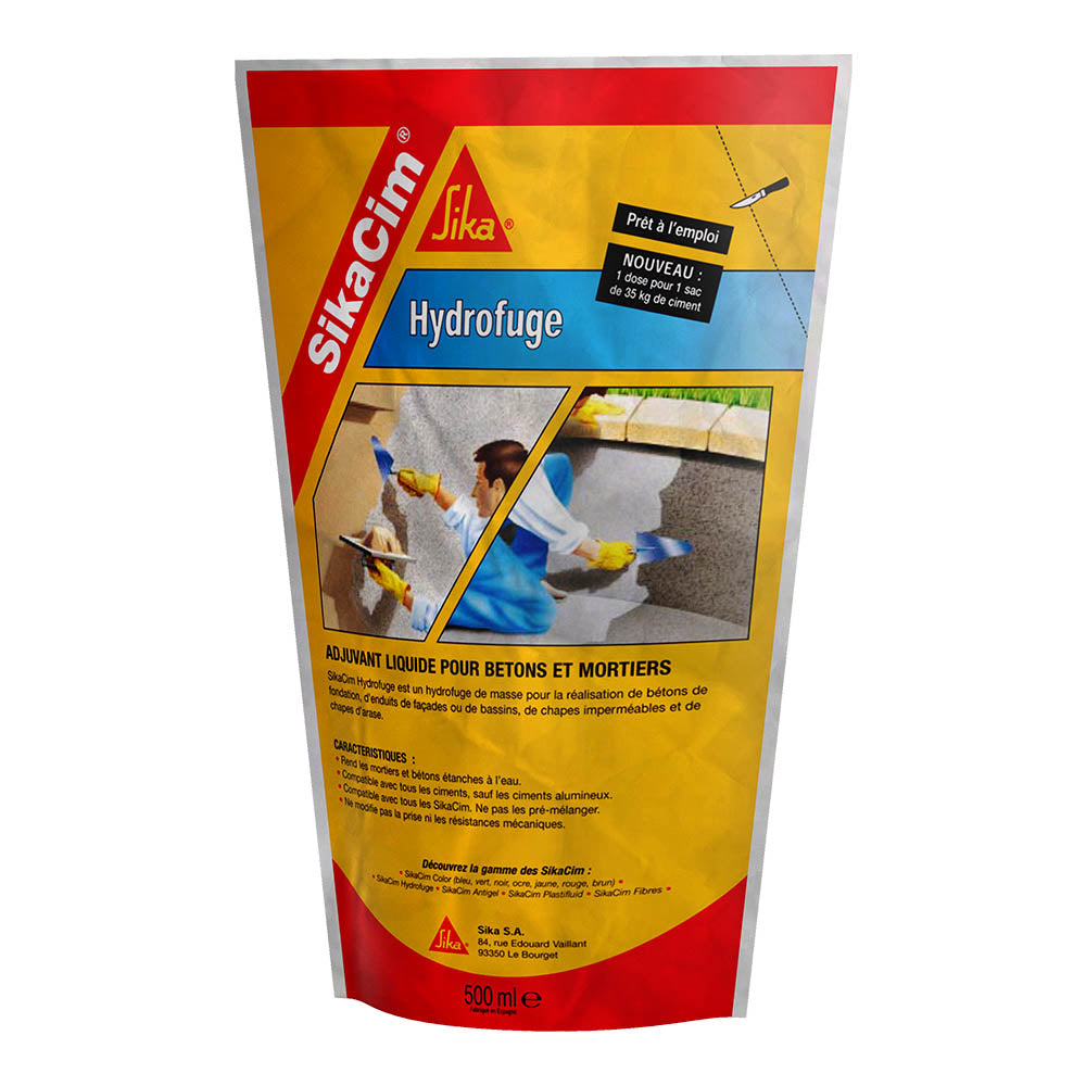 Sikacim Hidrófugo - 0,5 Litros