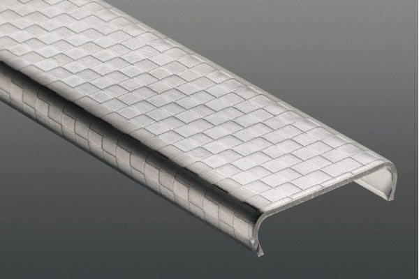 Designline ES - Textura entrelaçada - Inox