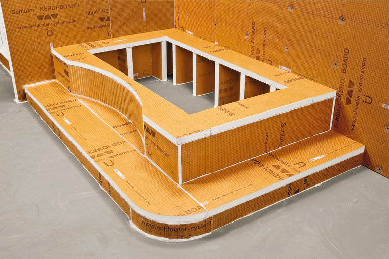 Placa de construção Kerdi-board da Schlüter®