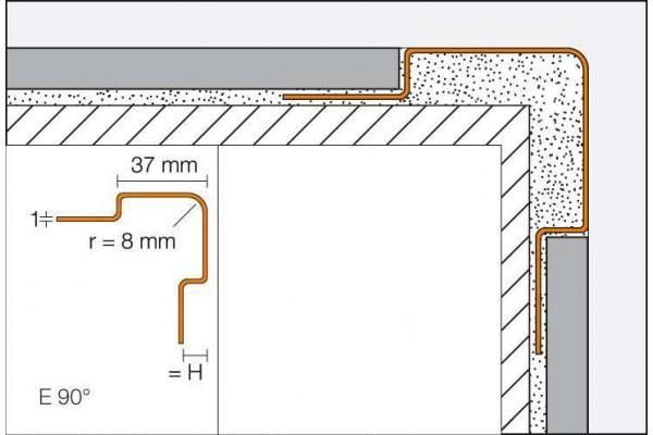Ângulo Externo ECK-E - 90º