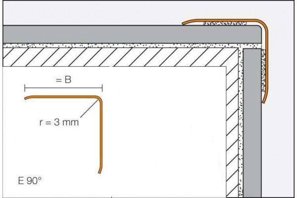 Ângulo Externo ECK-K - 90º