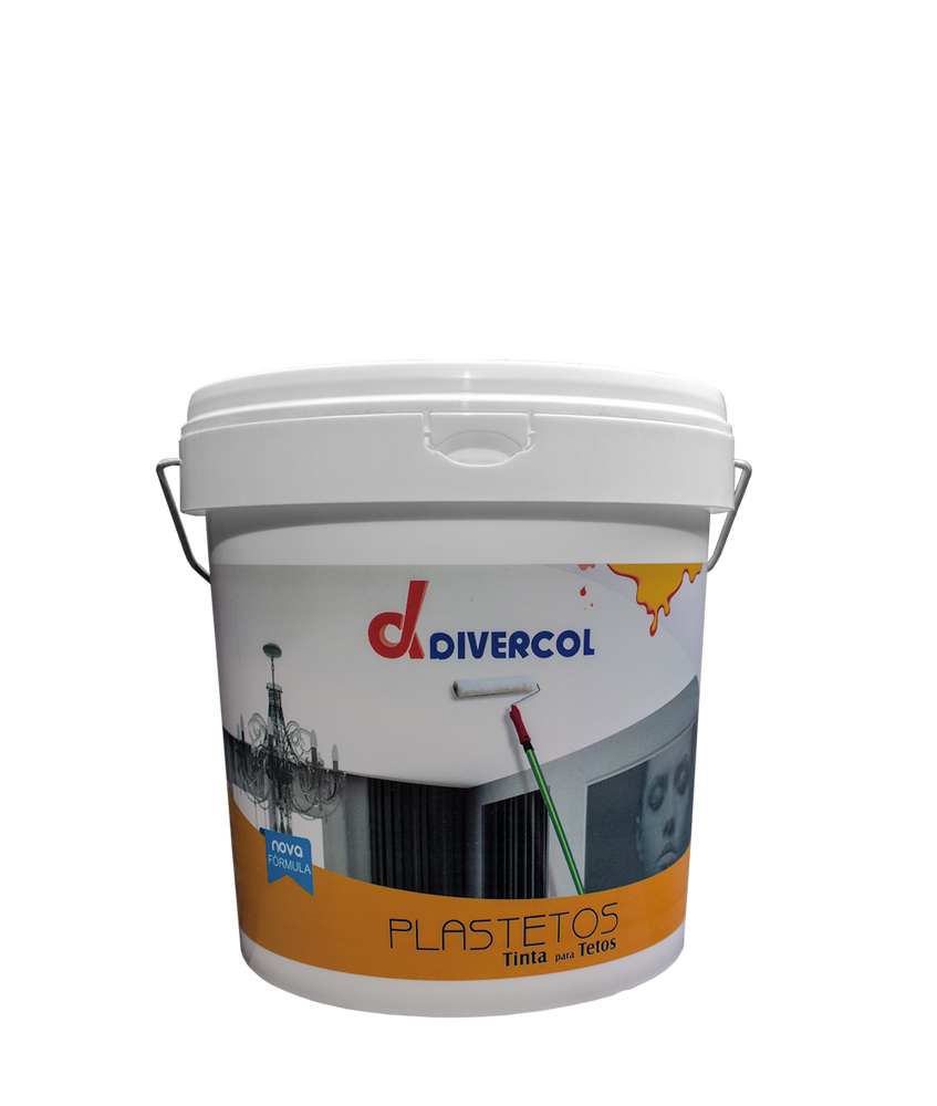 Plastetos - Tinta para tetos - Divercol