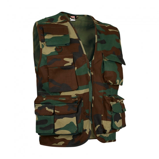 Colete multibolsos 65% poliéster 35% algodão 200 g  - VALENTO