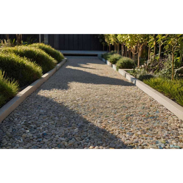 Topeca Floor Natural - compactação e fixação de agregados naturais