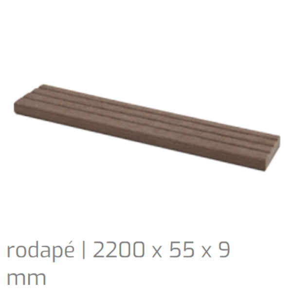 tábua madeira termoplástica - Deck Sagideck