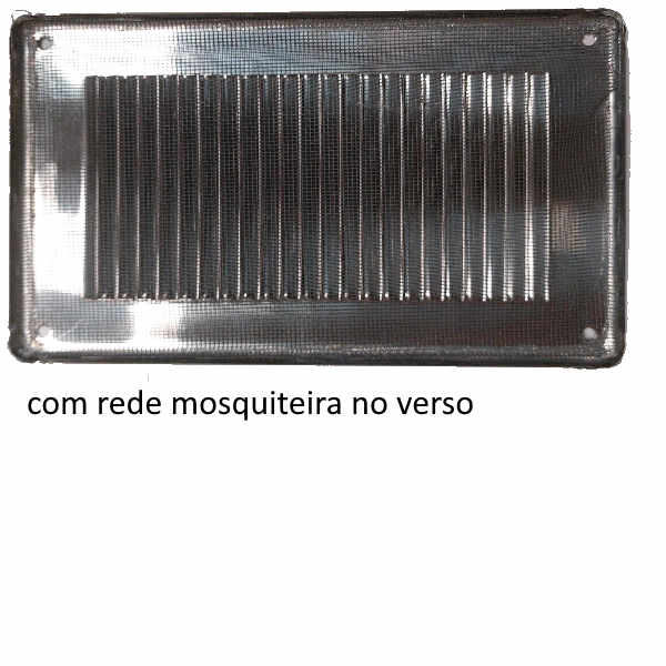 Grelhas de Ventilação Inox Retangulares