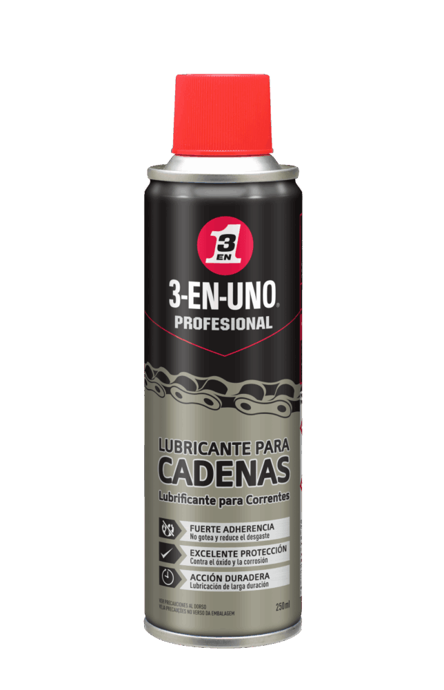 Lubrificante para correntes 250 ml - 3-EN-UNO