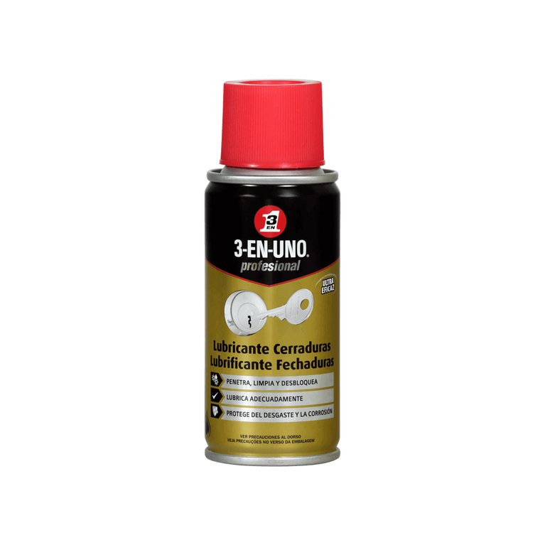 Lubrificante de fechaduras 100 ml - 3-EN-UNO