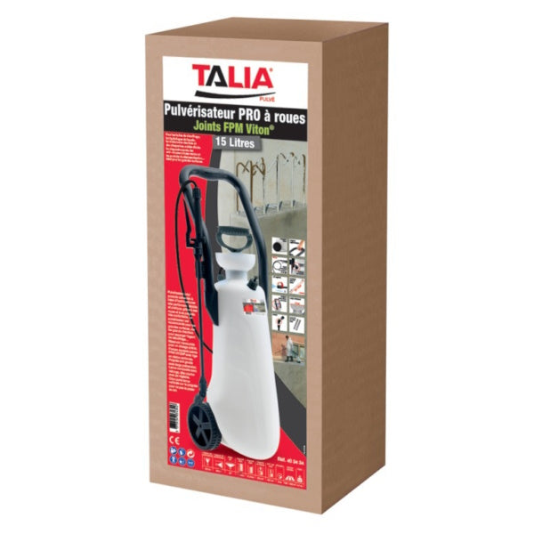 TALIAPULVÉ PRO - PULVERIZADOR COM RODAS - 15 L