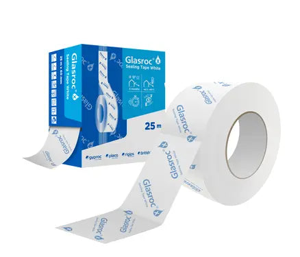 Fita seladora branca Glasroc® X - 60 mm x 25 m - PLACO